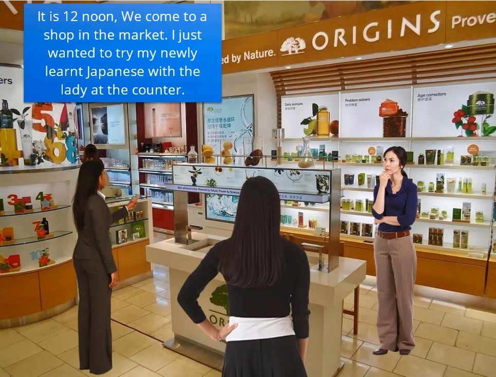 Online course for Japanese